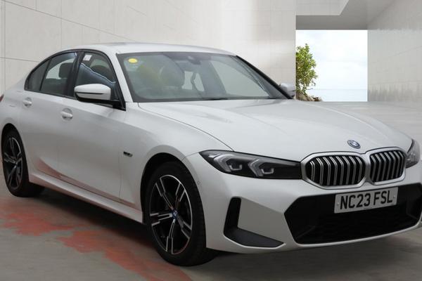 Used 2023 BMW 3 SERIES 330e M Sport 4dr Step Auto White at SERE Motors