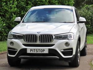Used 2016 BMW X4 3.0 30d xLine SUV 5dr Diesel Auto xDrive Euro 6 (s/s) (258 ps) Mineral White at #sitename#