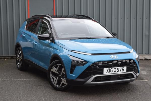 Used 2023 HYUNDAI BAYON 1.0 TGDi [120] 48V MHEV Ultimate 5dr DCT TURQUOISE at SERE Motors