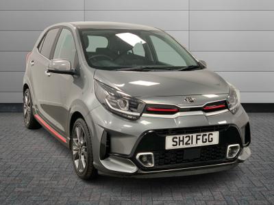 Used 2021 Kia Picanto 1.0 T-GDi ISG GT-LINE S Astro Grey at Kia Motors UK
