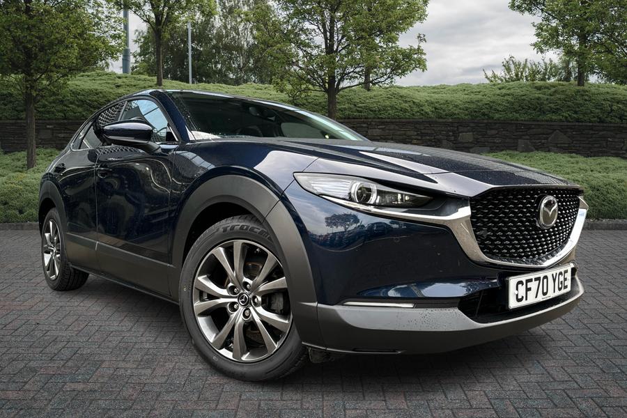 Used 2020 Mazda CX-30 SPORT LUX MHEV £17,690 26,113 miles DEEP CRYSTAL ...