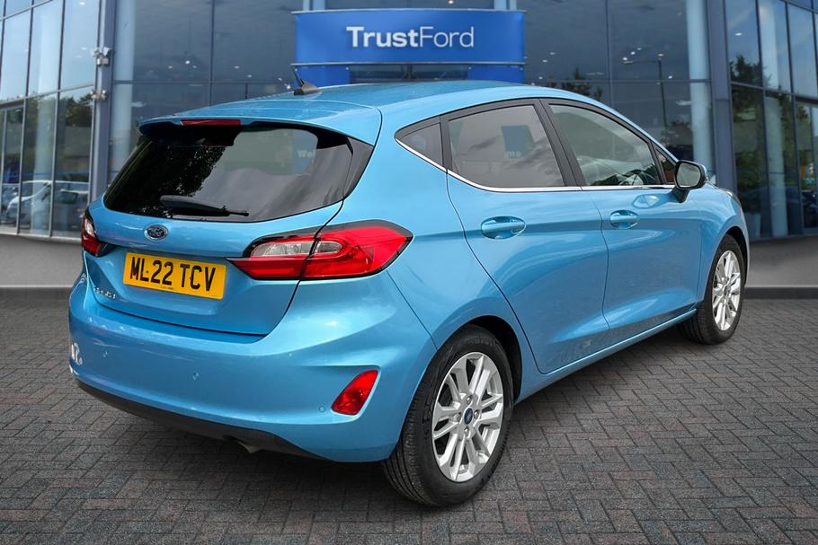 Ford FIESTA 2022 - Boundless Blue | £16,150 | Wilmslow | TrustFord