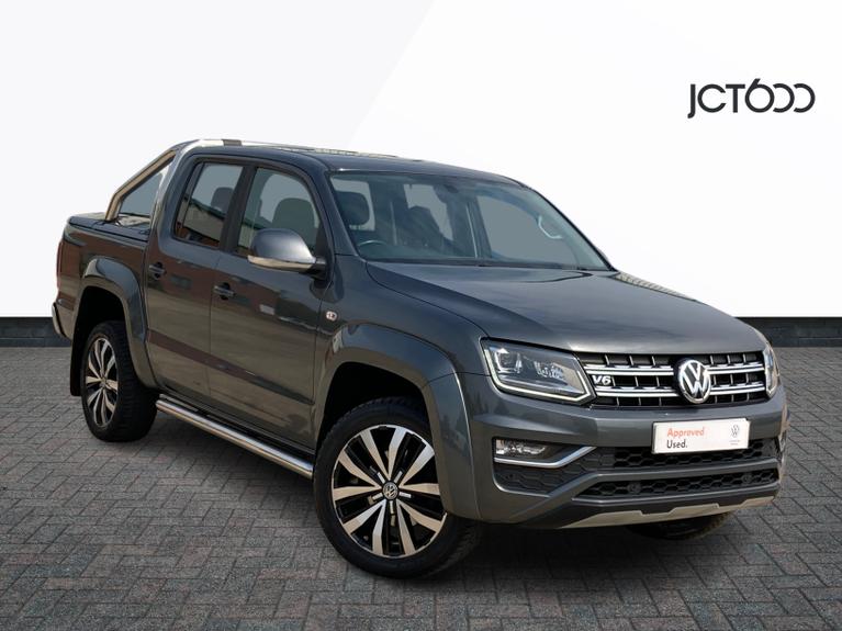 VOLKSWAGEN Amarok. TDI V6 Highline Camioneta doble cabina 4 puertas Diesel Auto 4Motion Euro £ , , millas Gris indio amarok tdi VOLKSWAGEN Amarok. TDI V6 Highline Camioneta doble cabina 4 puertas Diesel Auto 4Motion Euro £ , , millas Gris indio