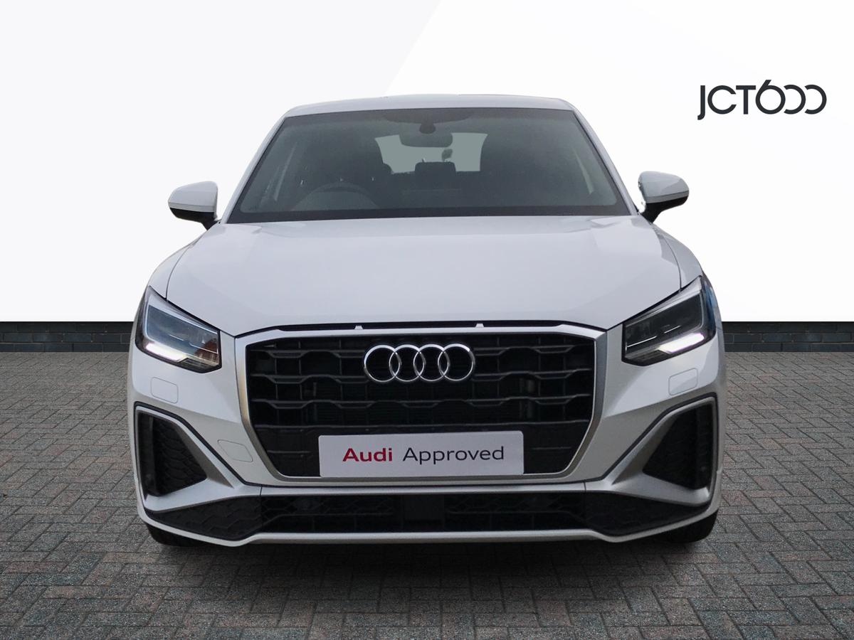 2022 Audi Q2 TFSI S LINE £31,500 1,000 miles Ibis white, solid | JCT600