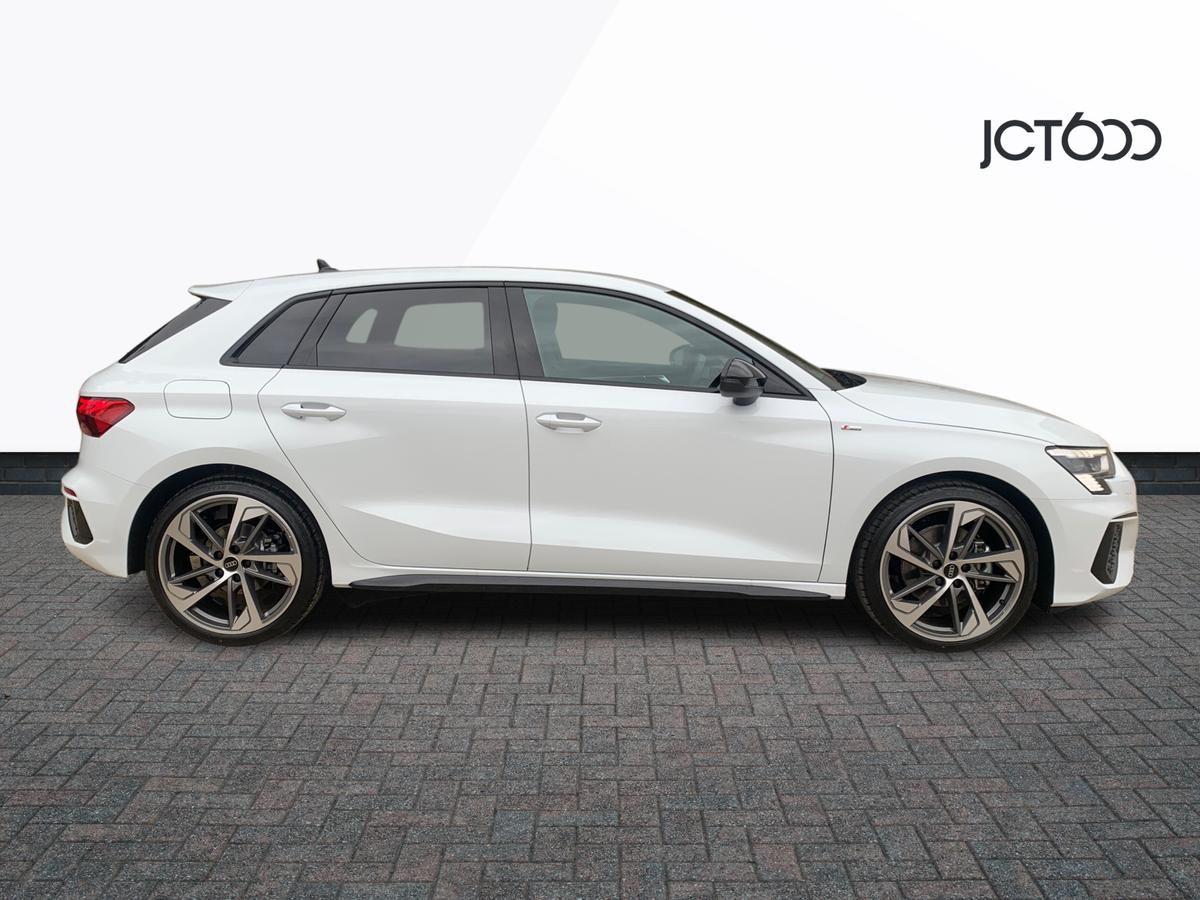 2022 Audi A3 35 TFSI Edition 1 5dr £32,000 4,999 miles Glacier white