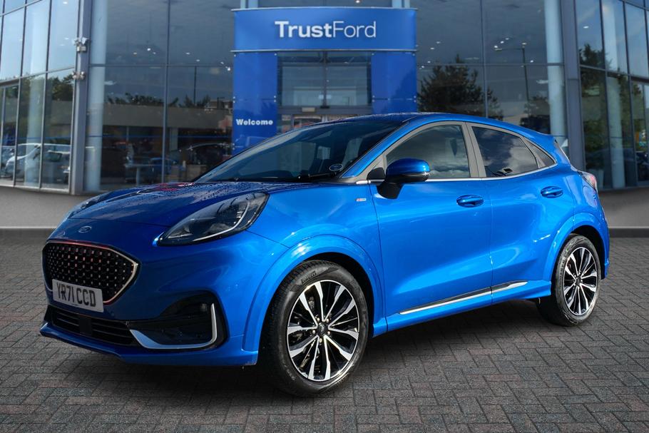 Ford PUMA 2022 - Desert Island Blue | £17,970 | Barnsley | TrustFord