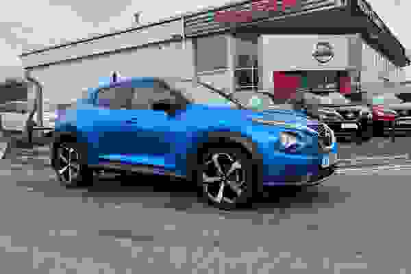 Used 2021 Nissan Juke 1.0 DIG-T Tekna (114ps) 5-Door Vivid Blue at Richard Sanders