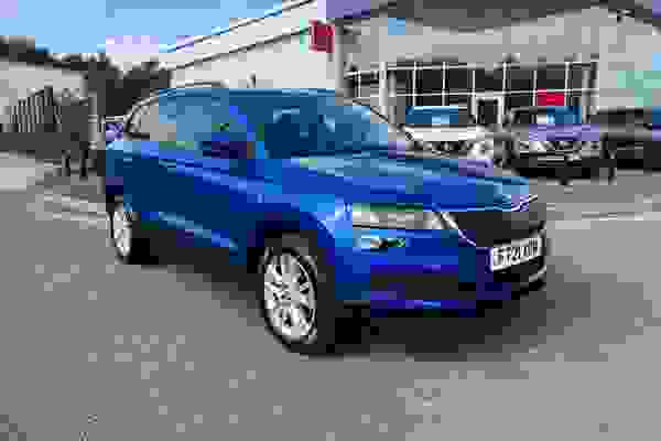 Used 2021 Skoda Karoq 1.5 TSI ACT SE Technology SUV 5dr Petrol DSG Euro 6 (s/s) (150 ps) Blue at Richard Sanders