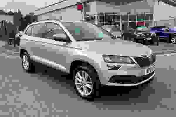 Used 2021 Skoda KAROQ SE TECHNOLOGY TSI DSG SILVER at Richard Sanders