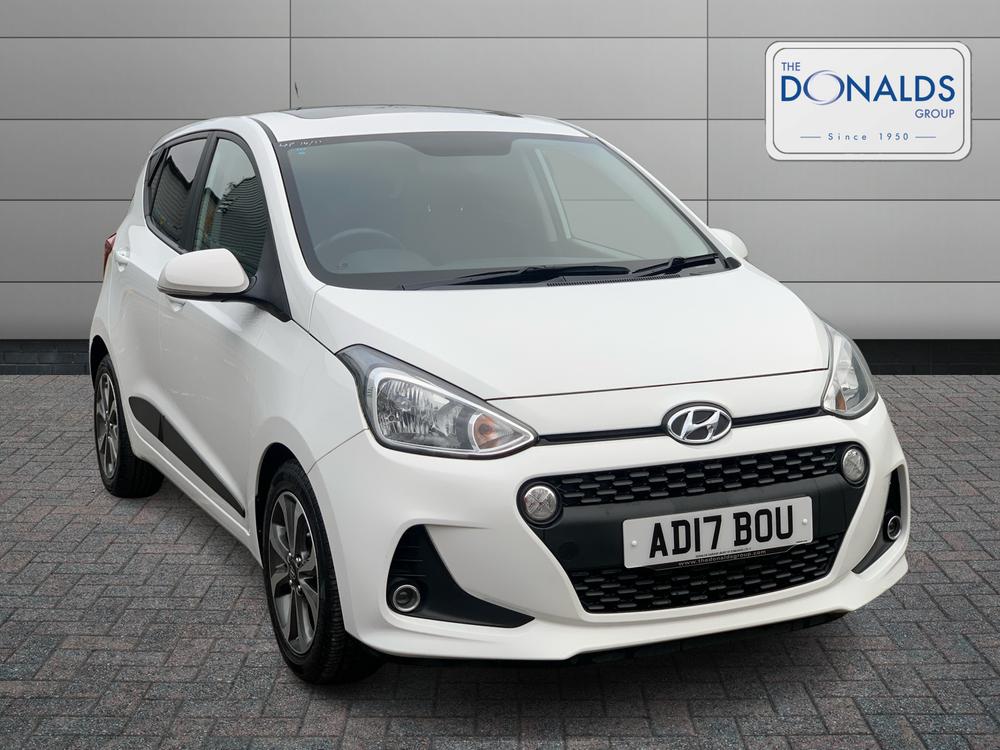 Used 2017 Hyundai i10 1.2 Premium SE Hatchback 5dr Petrol Manual Euro 6 (87 ps) at Donalds Group