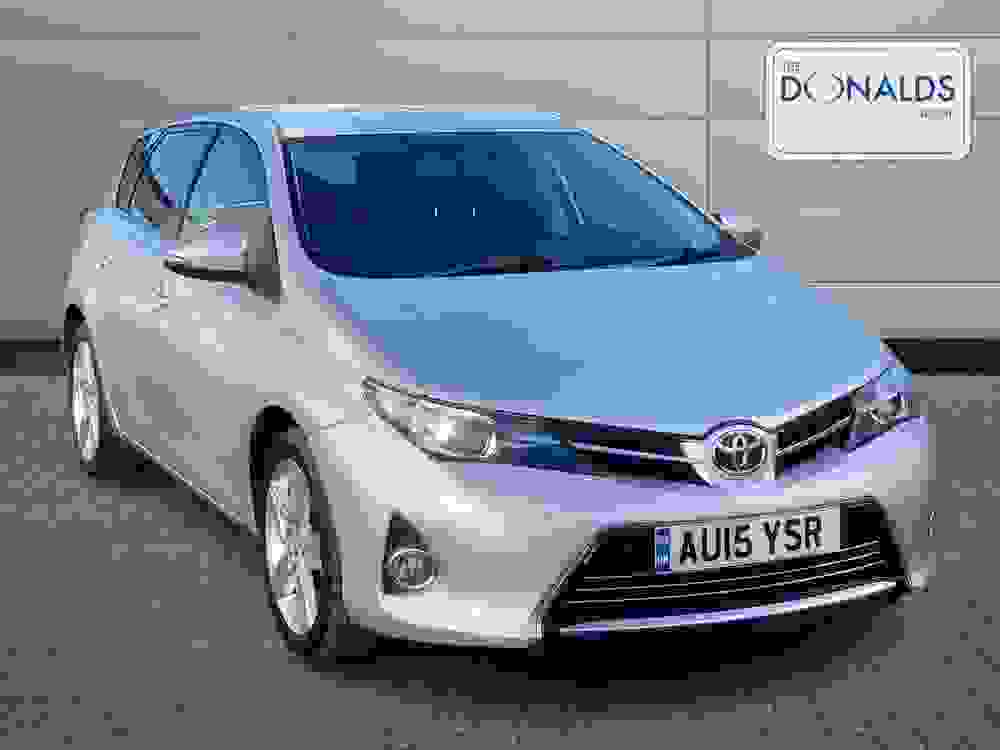 Used 2015 Toyota Auris 1.6 V-Matic Excel Hatchback 5dr Petrol Manual Euro 5 (132 ps) Silver at Donalds Group