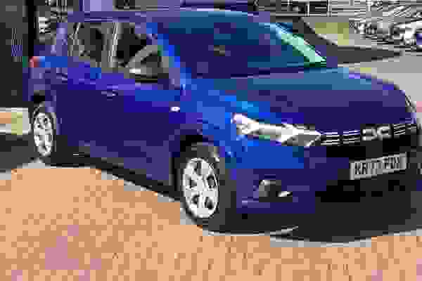 Used 2023 Dacia Sandero Hatchback Essential met iron blue at Richard Sanders