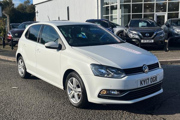 Used 2017 Volkswagen Polo 1.2 TSI BlueMotion Tech Match Hatchback 5dr Petrol Manual Euro 6 (s/s) (90 ps) at Richard Sanders