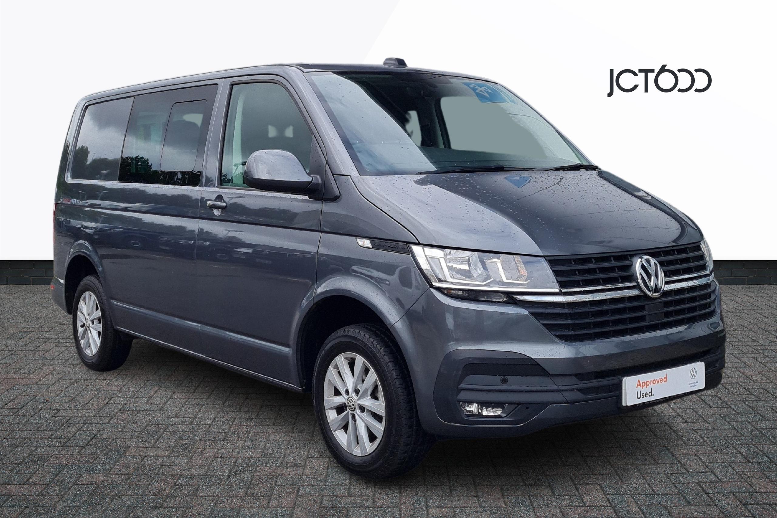 2021 Volkswagen Transporter T30 2.0 TDI 150 Highline Kombi Van DSG SWB  £36,500 11,958 miles Indium Grey | JCT600