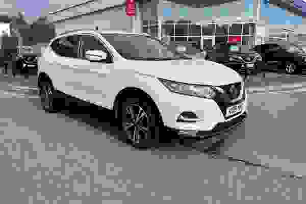 Used 2019 Nissan QASHQAI DIG-T N-CONNECTA DCT STORM WHITE at Richard Sanders