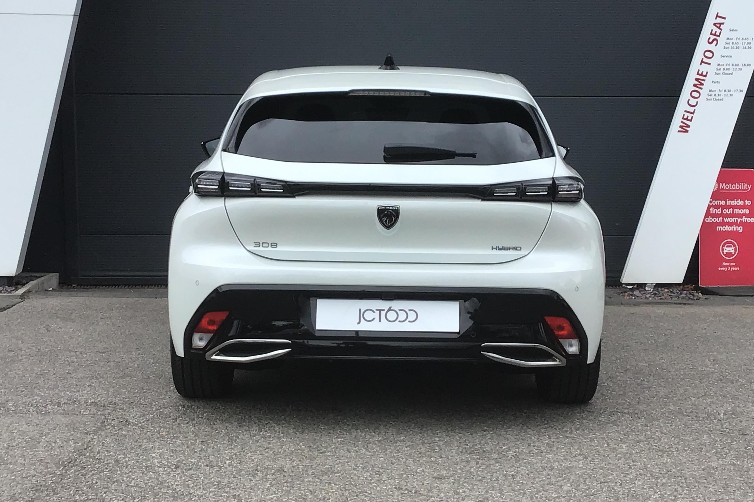 2022 PEUGEOT 308 S/S ALLURE PREMIUM £24,610 9,659 miles WHITE