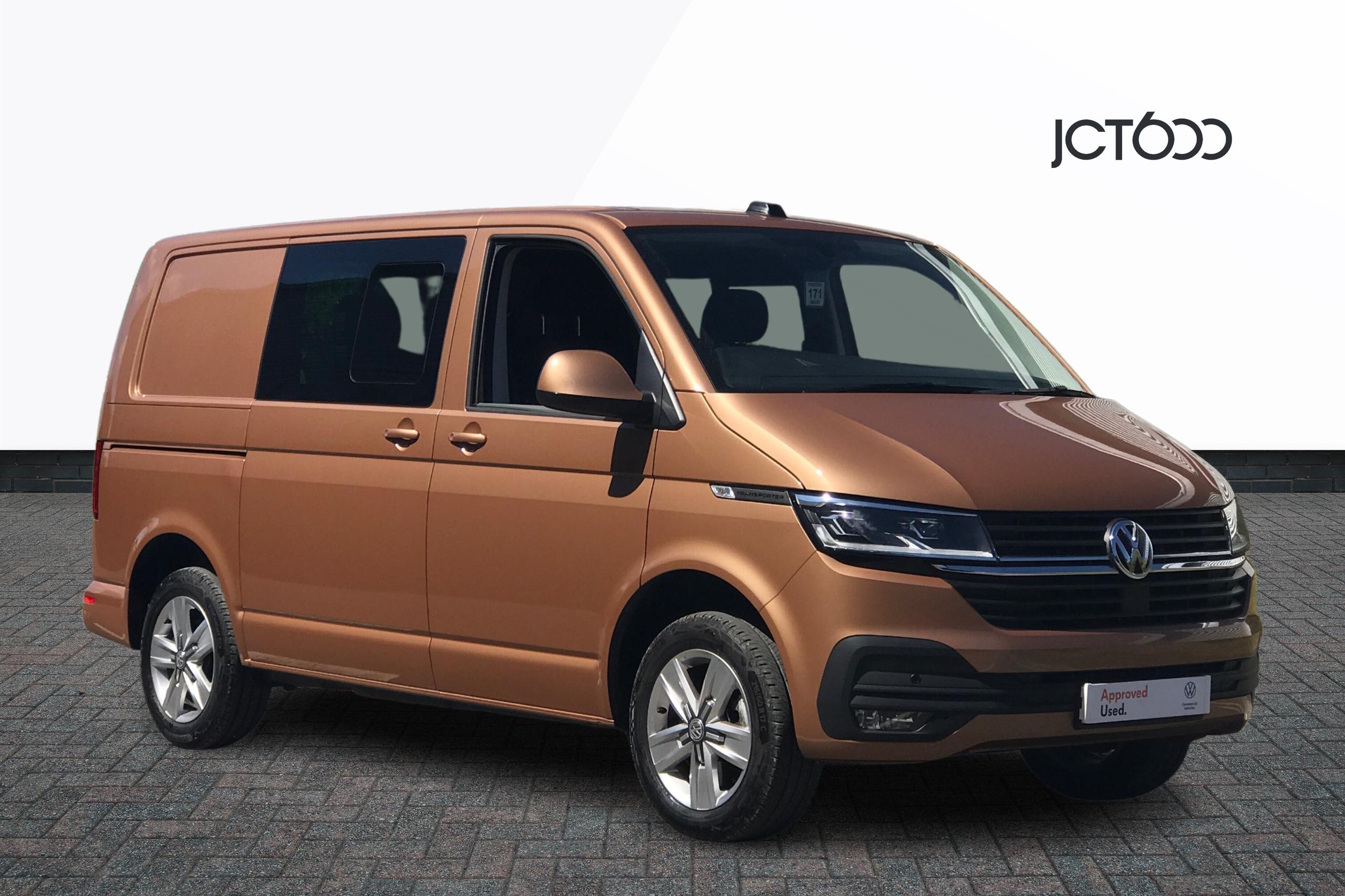2021 Volkswagen Transporter T32 SWB 2.0 BiTDI 204 Highline Kombi Van DSG  £43,500 6,067 miles Copper Bronze Metallic | JCT600
