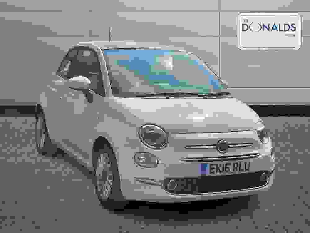 Used 2016 Fiat 500 LOUNGE WHITE at Donalds Group