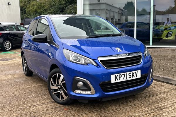 Used 2021 Peugeot 108 1.0 Allure Hatchback 5dr Petrol Manual Euro 6 (s/s) (72 ps) at Richard Sanders