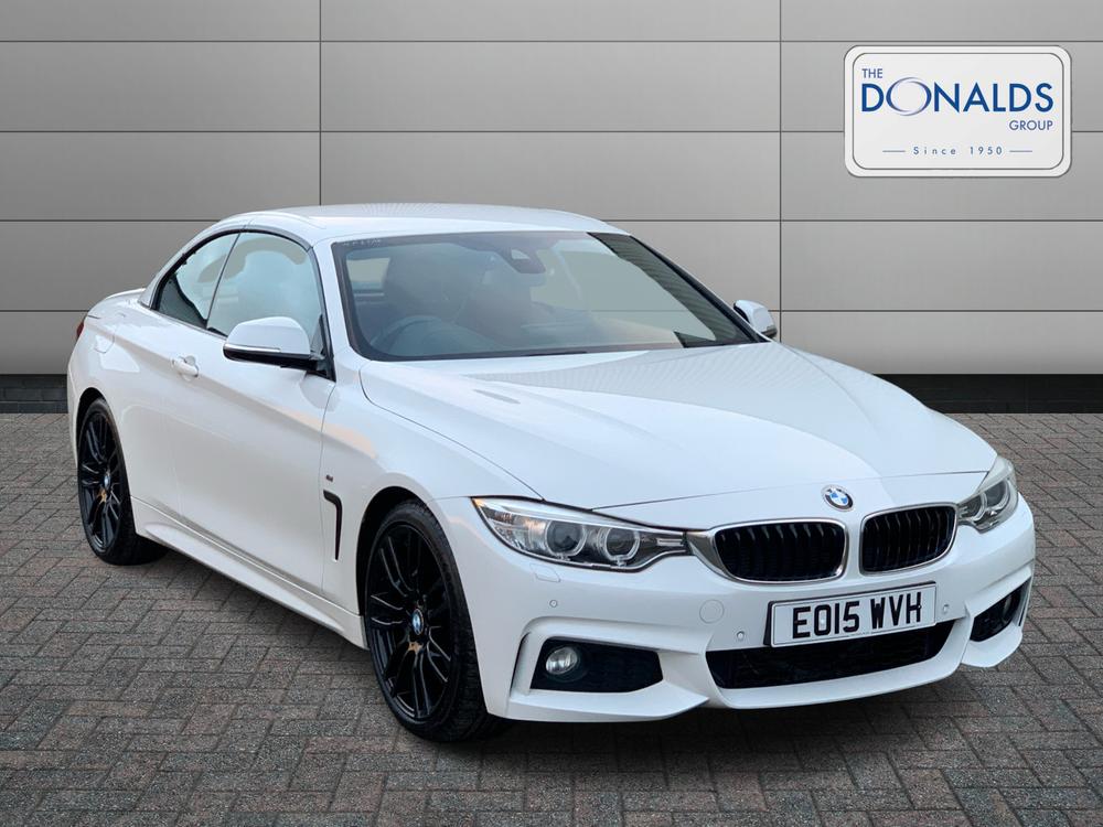 Used 2015 BMW 4 Series 2.0 420d M Sport Convertible 2dr Diesel Auto Euro 6 (s/s) (184 ps) at Donalds Group