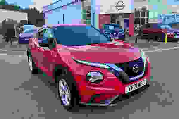 Used 2021 Nissan Juke 1.0 DIG-T N-Connecta (114ps) 5-Door Hatchback Flame Red at Richard Sanders