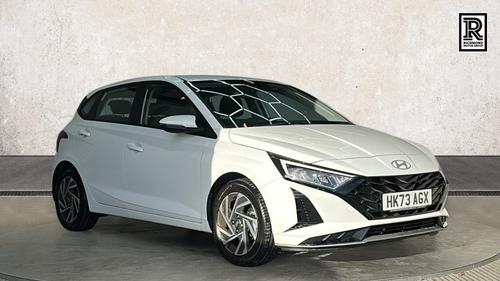 Used 2023 Hyundai i20 1.0 T-GDi Advance Hatchback 5dr Petrol Manual Euro 6 (s/s) (100 ps) White at Richmond Motor Group