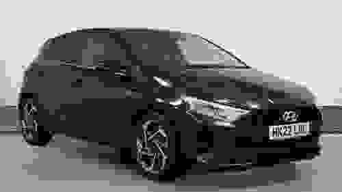 Used 2022 Hyundai i20 1.0 T-GDi MHEV Premium Hatchback 5dr Petrol Hybrid DCT Euro 6 (s/s) (100 ps) Black at Richmond Motor Group