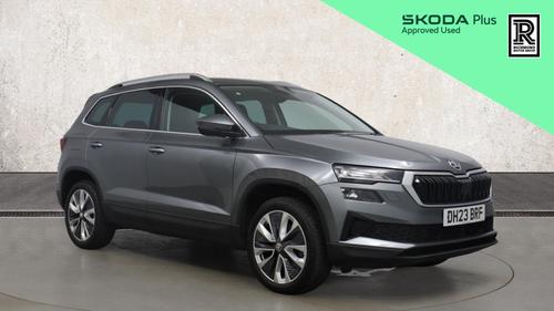 Used 2023 Skoda KAROQ 1.5 TSI ACT SE L SUV 5dr Petrol DSG Euro 6 (s/s) (150 ps) Grey at Richmond Motor Group