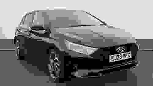 Used 2023 Hyundai i20 1.0 T-GDi MHEV Premium Hatchback 5dr Petrol Hybrid Manual Euro 6 (s/s) (100 ps) Black at Richmond Motor Group