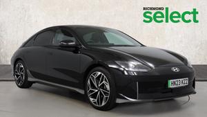 Used 2023 Hyundai IONIQ 6 Premium Saloon 4dr Electric Auto 77.4kWh (228 ps) ABYSS BLACK at Richmond Motor Group