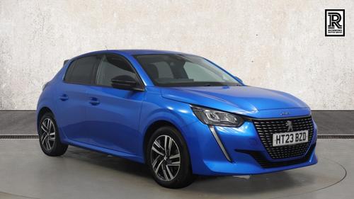 Used 2023 Peugeot 208 1.2 PureTech Allure Premium + Hatchback 5dr Petrol EAT Euro 6 (s/s) (100 ps) Blue at Richmond Motor Group