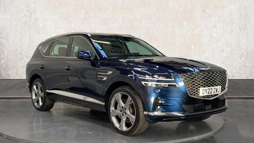 Used 2022 Genesis GV80 2.5T Luxury SUV 5dr Petrol Auto 4WD Euro 6 (s/s) (7 Seat) (304 ps) Blue at Richmond Motor Group