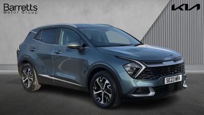 Used 2023 Kia Sportage 1.6 T-GDi ISG 3 Yuka Steel Gray at Kia Motors UK