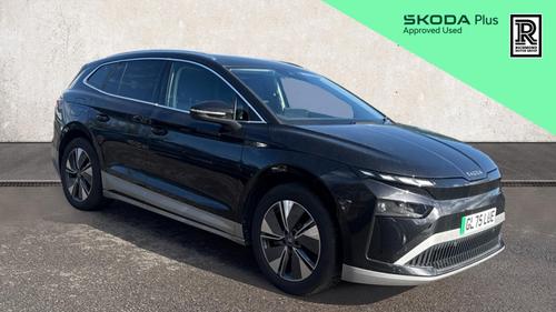 Used 2025 Skoda ENYAQ 82kWh 85 Edition SUV 5dr Electric Auto (286 ps) Black at Richmond Motor Group
