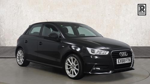 Used 2018 Audi A1 1.4 TFSI S line Sportback 5dr Petrol S Tronic Euro 6 (s/s) (Nav) (125 ps) Black at Richmond Motor Group