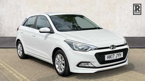 Used 2017 Hyundai i20 1.2 SE Hatchback 5dr Petrol Manual Euro 6 (84 ps) White at Richmond Motor Group