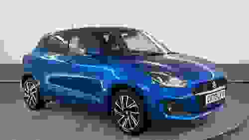 Used 2021 Suzuki Swift 1.2 Dualjet MHEV SZ5 Hatchback 5dr Petrol Hybrid CVT Euro 6 (s/s) (83 ps) Blue at Richmond Motor Group