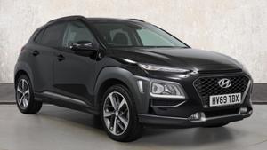Used 2019 Hyundai KONA 1.0 T-GDi Premium SUV 5dr Petrol Manual Euro 6 (s/s) (120 ps) Black at Richmond Motor Group
