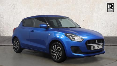 Used 2023 Suzuki Swift 1.2 Dualjet MHEV SZ-L Hatchback 5dr Petrol Hybrid Manual Euro 6 (s/s) (83 ps) Blue at Richmond Motor Group