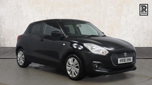 Used 2018 Suzuki SWIFT 1.0 Boosterjet SZ-T Hatchback 5dr Petrol Manual Euro 6 (111 ps) Black at Richmond Motor Group