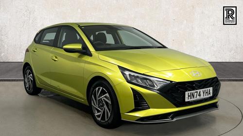 Used 2025 Hyundai i20 1.0 T-GDi Advance Hatchback 5dr Petrol Manual Euro 6 (s/s) (100 ps) Green at Richmond Motor Group