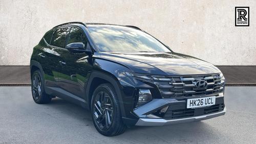 Used 2026 Hyundai TUCSON 1.6 T-GDi 13.8kWh Black Line SUV 5dr Petrol Plug-in Hybrid Auto Euro 6 (s/s) (252 ps) Black at Richmond Motor Group