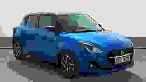 Used 2021 Suzuki Swift 1.2 Dualjet MHEV SZ5 Hatchback 5dr Petrol Hybrid Manual Euro 6 (s/s) (83 ps) Blue at Richmond Motor Group