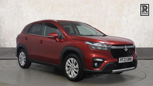 Used 2023 Suzuki S-CROSS 1.4 Boosterjet MHEV Motion SUV 5dr Petrol Hybrid Manual Euro 6 (s/s) (129 ps) Red at Richmond Motor Group