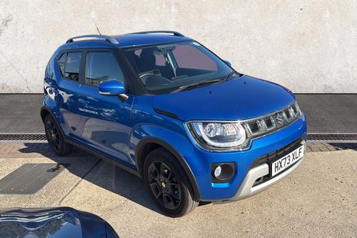 Used 2023 Suzuki Ignis 1.2 Dualjet MHEV SZ5 Hatchback 5dr Petrol Hybrid Manual Euro 6 (s/s) (83 ps) Blue at Richmond Motor Group