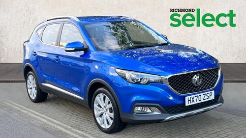 Used 2020 MG MG ZS 1.0 T-GDI Excite SUV 5dr Petrol Auto Euro 6 (111 ps) Blue at Richmond Motor Group
