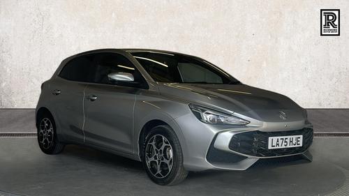 Used 2025 MG MG3 Hybrid+ Trophy 1.5 HEV Auto Silver at Richmond Motor Group