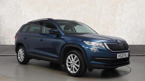 Used 2021 Skoda KODIAQ 1.5 TSI ACT SE SUV 5dr Petrol Manual Euro 6 (s/s) (7 Seat) (150 ps) at Richmond Motor Group