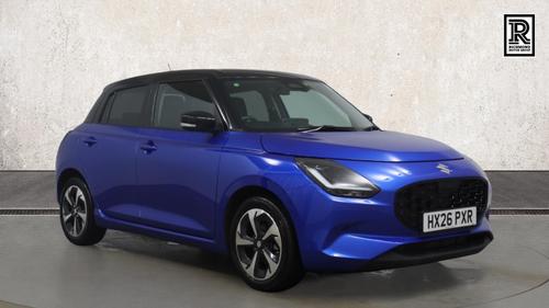 Used 2026 Suzuki SWIFT SWIFT 1.2 D/JET HYBRID ULTRA (E6L) FRONTIER BLUE/SUPER BLACK   P at Richmond Motor Group