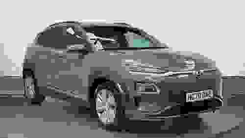 Used 2021 Hyundai KONA 64kWh Premium SE SUV 5dr Electric Auto (7kW Charger) (204 ps) Grey at Richmond Motor Group